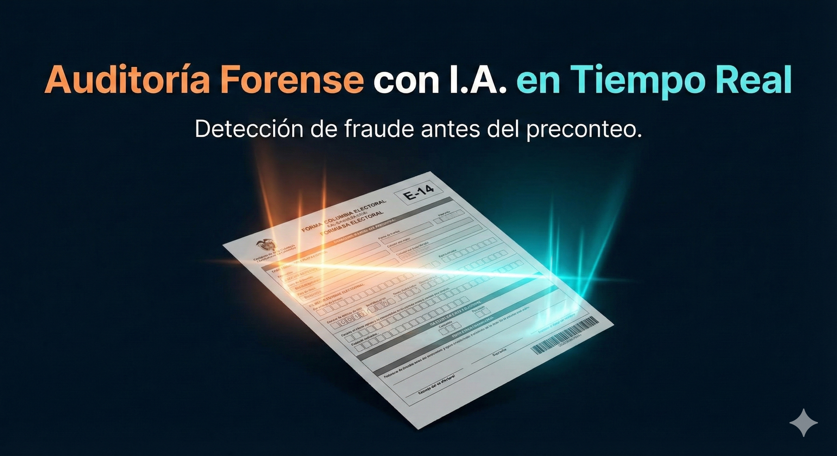 Blindaje Electoral E-14 con IA